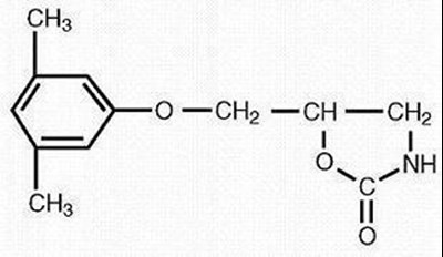 Molecular Structure (Metaxalone Chem Struct)